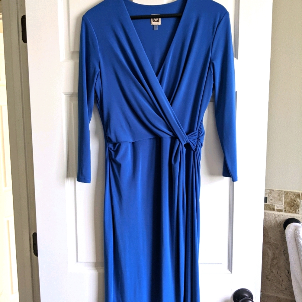 Anne Klein Faux Wrap Dress